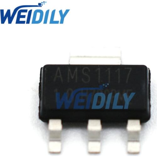 20PCS AMS1117 series AMS1117-3.3V AMS1117-ADJ AMS1117-1.8V AMS1117-1.2V AMS1117-5.0V AMS1117-2.5V AMS1117-3.3 AMS1117-5.0