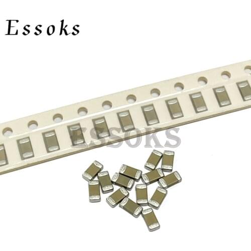 100pcs 1206 SMD Chip Multilayer Ceramic Capacitor 0.5pF - 100uF 10pF 100pF 1nF 10nF 15nF 100nF 0.1uF 1uF 2.2uF 4.7uF 10uF 47uF