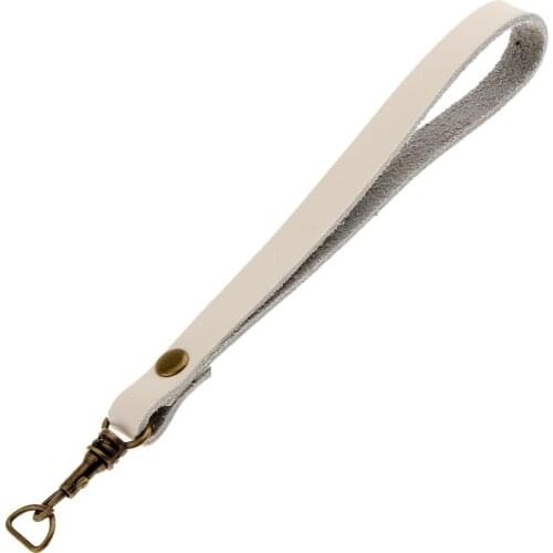 170mm Genuine Leather Wristlet Strap Wrist Strap Replacement for Clutch Purse Key Chain Phone Case New Fashion Accessories