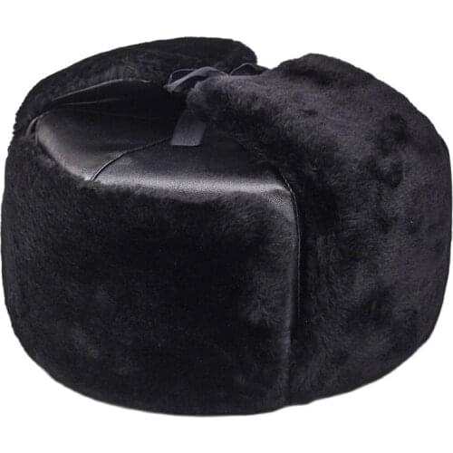 2021 New winter outdoor warm mens Lei Feng hat cold and windproof padded military cap fashion hat padded earmuffs hat dad hat