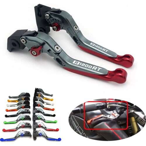 For BMW R1200RT SE 2010-2013 CNC Aluminum Adjustable Motorcycle Folding Extendable Clutch Brake Levers Handle Accessories 2011
