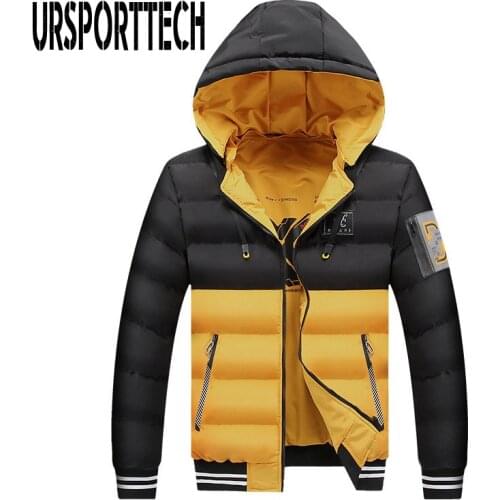 Reversible Winter Mens Jacket Casual Patchwork Coats Mens Bomber Jacket Down Puffer Padded Oversized Couple Women Jackets Coats