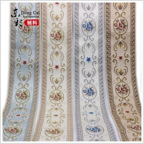 15yards *9cm Exquisite Ethnic Style Embroidery Jacquard Ribbon Minority Clothing Accessories Curtains Decoration
