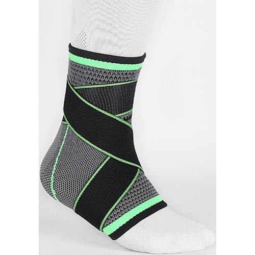 Outdoor Sports Running Basketball Hiking Protective Knit Compression Ankle Brace Skin-Friendly Wear-Resistant