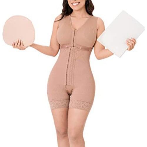 Slimming Shapewear For Women Hook And Eye Closure Adjustable Breast Support Tummy Control Bodyshaper