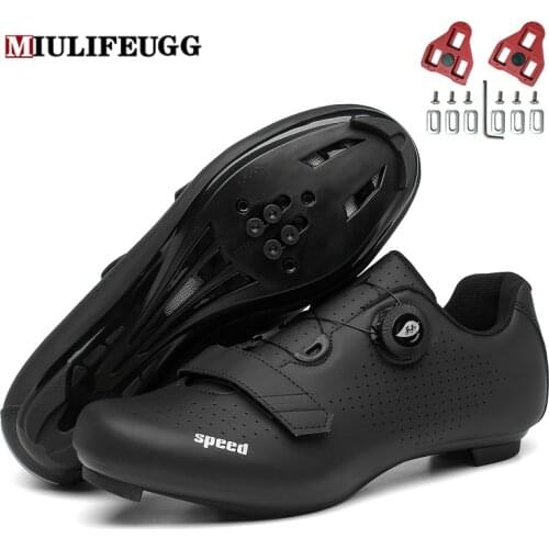 2020 Flat Shoes MTB Sports Winter Route Cycling Footwear Cleat Men Road Bike Speed Sneakers Racing Women Bicycle Mountain Spd