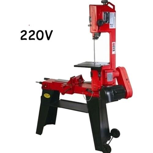 Woodworking Sawing Machine with Band Saw 220V 750W Metal Band Saw Wood Cutting Machine Woodworking Table Saw GFW5012