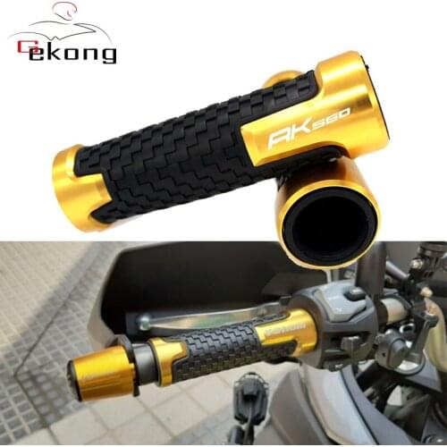Motorcycle handlebar grips Lastest Product For KMYCO AK550 AK 550 2017 2018 2019 Rubber Hand Grip Bar handlebar grips