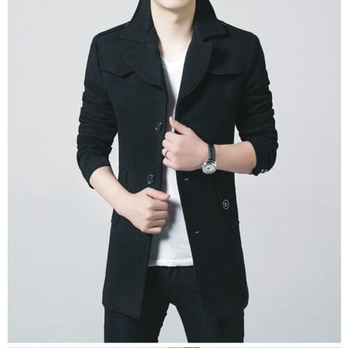 MRMT 2021 Brand Winter Mens Jackets Thickened Wool Overcoat for Male Leisure Fashion Jacket Outer Wear Clothing Garment