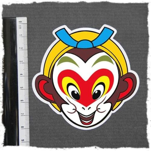 Sticker Cartoon The Monkey King Phone iPad Tablet Laptop Luggage Skateboard Bicycle Motorcycle Auto Car Styling Decal