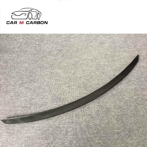 New product carbon fiber S class W222 S63 S65 KO style 2014-2020 year rear bumper parts rear wing