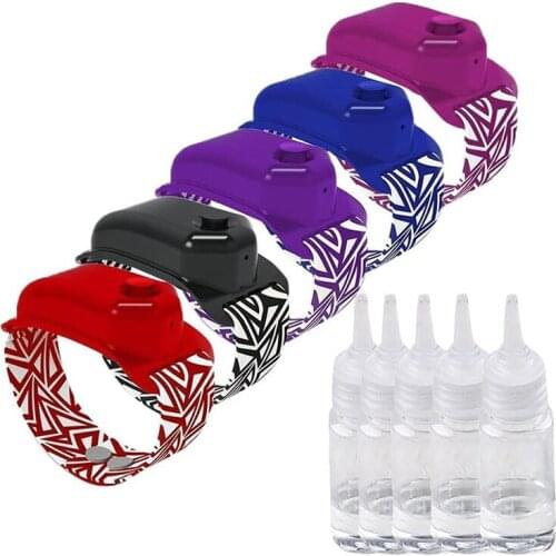 Hand Cleanser Sanitizer Dispenser Portable Adult Kids Lotion Wristband Hand Dispenser For Outdoor Fashion Wristband Dispenser