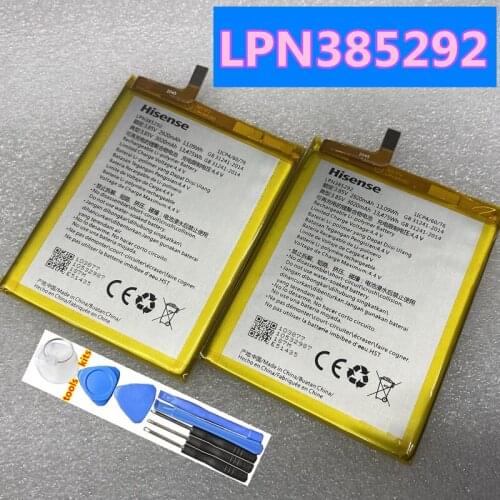 Original New High Quality 2920mAh LPN385292 Battery For Hisense H20 H20M HLTE510 HLTE510T HLTE510M Mobile Phone