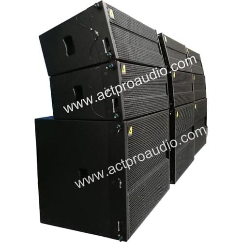 Outdoor Passive High Power Mini Line Array Speaker LA208 2 -way Dual 8 inch Passive System