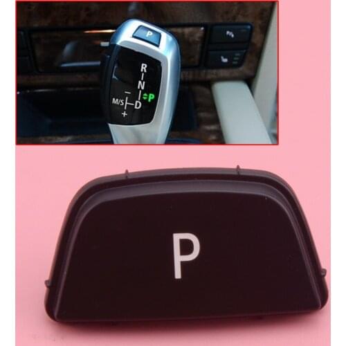 Gear Shift Knob Lever P Button Cover Fit for BMW M Sport F Chassis 3 5 7 Series X3 X4 X5 X6 61 31 9 252 141