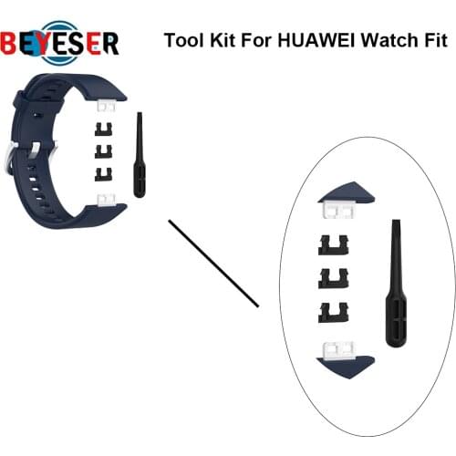 1set Connector Adapter for Huawei Watch Fit Seamless Strap Connector Watch Band Kit Tool Accessories