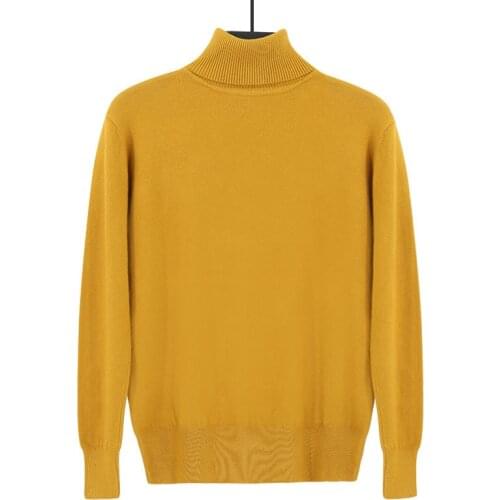 2019 fashion turtleneck sweater women autumn winter Bottoming shirt Knitted sweaters female Elasticity pullover Long sleeve G456