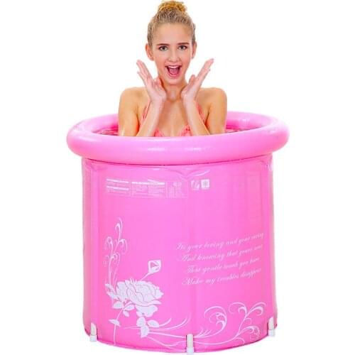 Thicken water-saving folding bath tub Adult tub Inflatable bathtub Bathtub bath bath tub