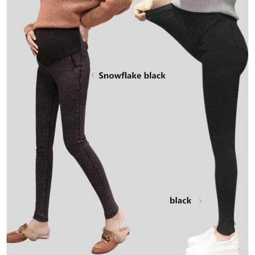 2018 spring, summer and autumn maternity pants increase pregnant jeans pregnant women clothes pregnancy pants
