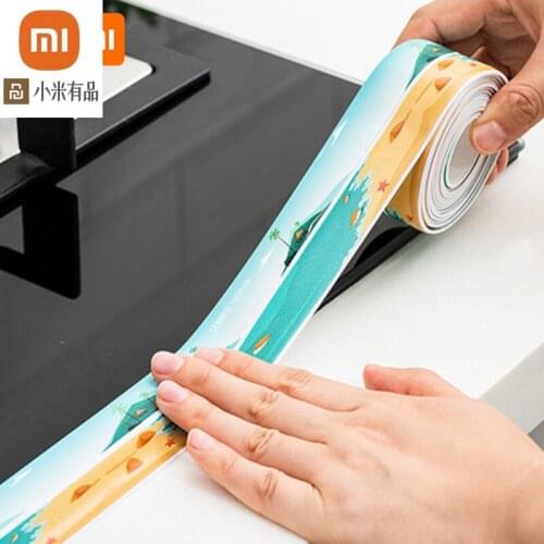 Xiaomi youpin kitchen waterproof beauty seam stickers bathroom sink toilet countertop gap wash basin waterproof pad