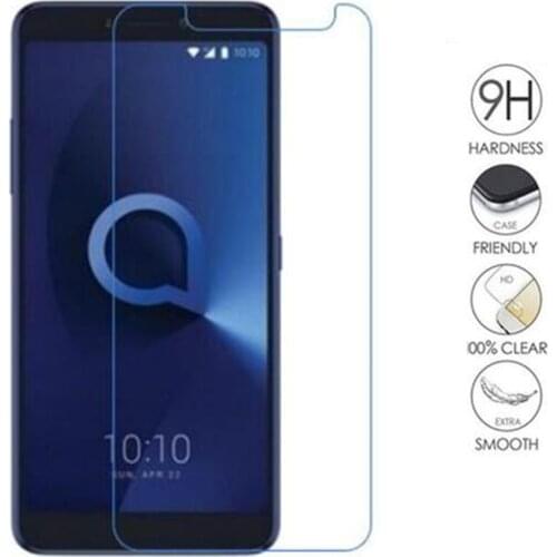 Tempered Glass For Alcatel 3 3X 3V 3C 3L 5052D 5052 5058i 5058 5099D 5099 5026 5026D Screen Protector Protective Film Guard