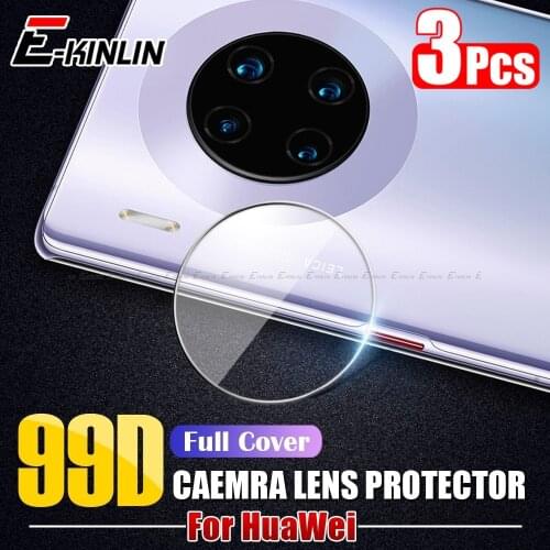 3pcs Back Camera Lens Protective For Huawei Mate X2 30 30E 20 10 Lite X RS 8 9 Pro 5G Tempered Glass Rear Screen Protector Film