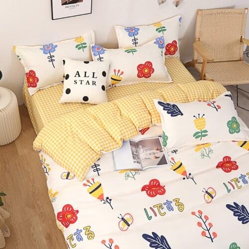 90 X 19 Duvet Cover...bedding Set Queen Flowerbeds for Flowers for...2 People' Bed Adornment... King Size Bed Sheets