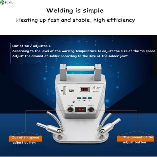 Automatic Tin Spot Soldering Iron Pedal Soldering Machine Tin Soldering Robot High Precision Digital Iron Soldering Gun
