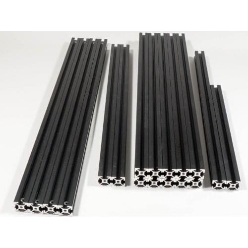 Funssor Misumi HFSB5-2020 black extrusion Frame Kit for VORON 2.4 3d Printer Blind Joints 300/350mm
