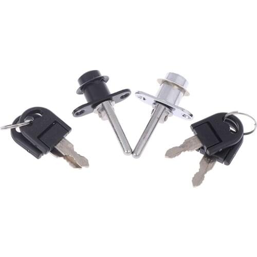1PCS HUXUAN Zinc Alloy Cam Cylinder Locks Door Cabinet Drawer Mailbox Cupboard Locker Security Furniture Lock With Plastic Keys