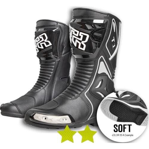 Motocross Long Racing Boots Rally shoes Motorboats Off-road Boots Botte Moto Cross Botas Moto Botas Moto Para Hombre size 39-46