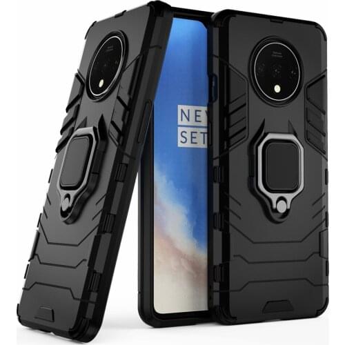 For One plus 7T 1+7T Oneplus7T 1+ 7T Coque Fundas Shockproof Armor Case For Oneplus 7T Ring Stand Back Phone Cover