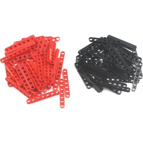 Building Blocks MOC Technic Parts 30pcs TECHNIC 7M HALF BEAM compatible with lego for kids boys toy