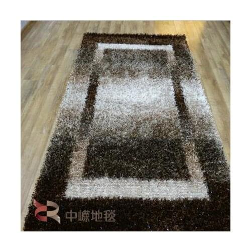 Korea silk carpet floor mat Large size rugs Custom to size Thick shaggy Non-slip carpets