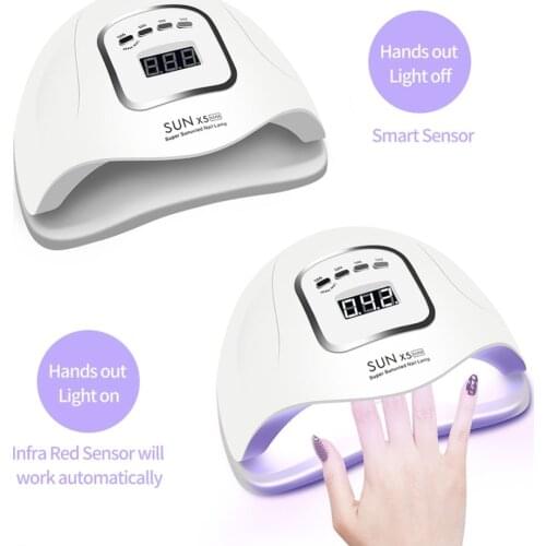 SUN X5 Plus X5 Max UV LED Lamp For Nails Dryer 80W LED Lamp For Manicure UV Light For Gel Nail Lamp Drying Lamp For Gel Varnish