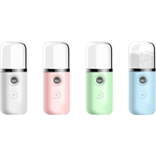 Mini 40ml Face Steam Humidifier Nebulizer Beauty Instrument Nano Mist USB Facial Sprayer For Personal Face Care Protection