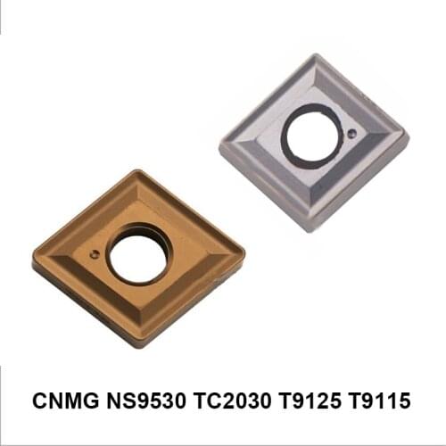 Original CNMG090304 NS9530 CNMG120408 TC2030 CNMG160608 CNMG190612 T9125 CNMG160612 T9115 T9125 Turning Tool Cutter CNC