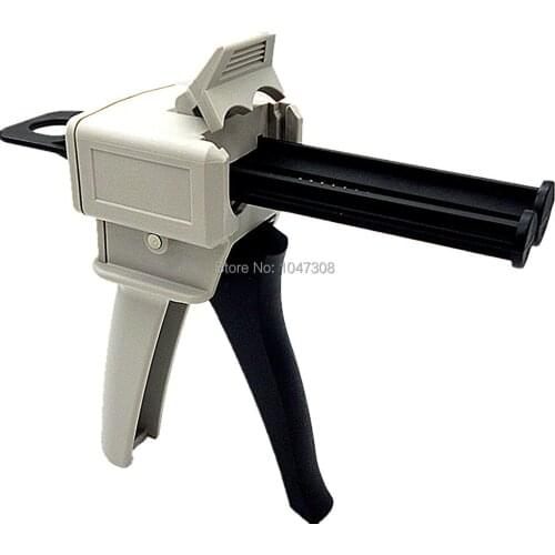 50ml Epoxy AB Gun Labeling Adhesive Glue Gun Mixed 1:1 2:1 Bonding Extrusion DIY Manual Dispense Labeling Glue Gun Hand Tool