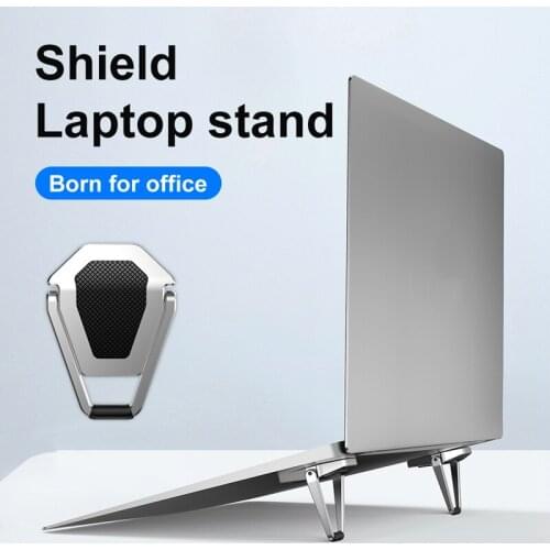 Shield Type Laptop Stand Mini Laptop Stand Laptop Cooler Suitable for Lenovo Dell Samsung Alienware(2Pcs)