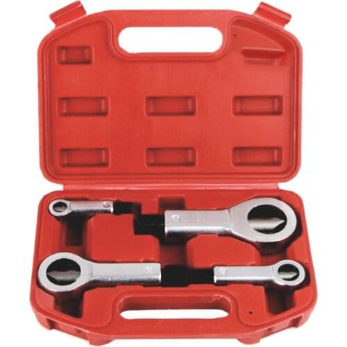 4pcs/set Nut Splitter Cracker Adjustable Heavy Duty Rust Resistant Damaged Nut Remove Cutter Extractor Tool Spanner Wrench Hex