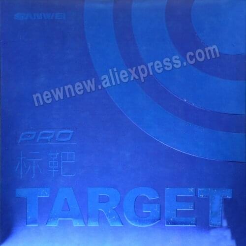 Sanwei (2019 latest) TARGET Provincial Blue Sponge (Target Pro Blue Version) Table Tennis Rubber with Ping Pong Sponge