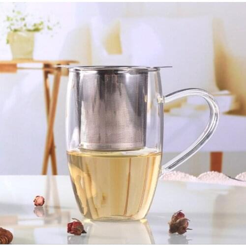 Stainless Steel Mesh Tea Infuser Tea Strainer Teapot Tea Leaf Spice Filter Drinkware Kitchen Tea Strainer Accessories Dropship