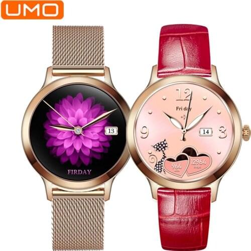 UMO G10 Smart Watch Women Ladies Full Touch Screen Sports Fitness IP68Waterproof Bluetooth For Android IOS Phone Smartwatch Girl