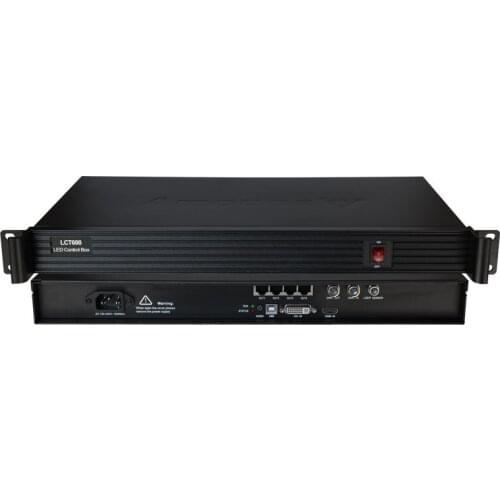 Led screen usage led external sending box LCT600 support novastar msd600 led sending card like novastar mctrl600 controller