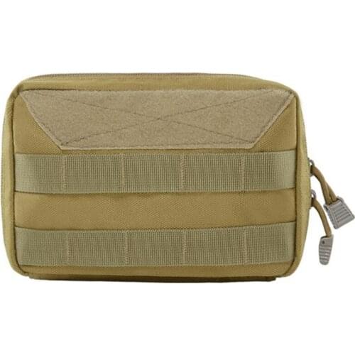 Outdoor Multifunctional Travel First Aid Medical Pack Molle Sport Fanny Pack Small Pouch Tactical Module Group Accessory Pack