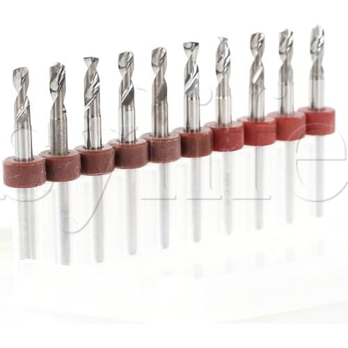 Generic A Set Of 3.0mm Tungsten Steel Carbide PCB Drill Bits CNC / PCB Milling Machine