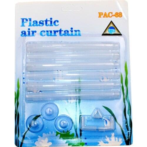 Fish Tank Air Transfer Tube Aquarium Air Pump Connector Accessory Water Air Curtain Maker Fish Tank Bottom Plastic Oxygen Tube