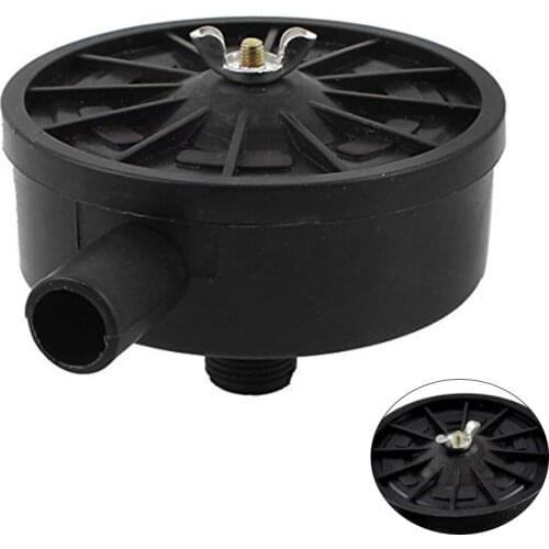 1pc 95mm Black Plastic Thread Exhaust Filter Muffler Air Filter Silencer Compressor