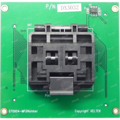 100% Original New XELTEK SUPERPRO DX3032 Adapter For 6100/6100N Programmer DX3032 Socket Free shipping