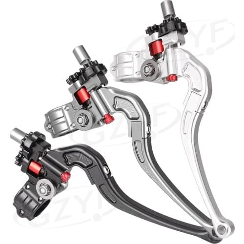 22mm 7/8" Pivot Bike Clutch Perch Lever Adjustable Folding Foldable Aluminum Motorbike Spare Parts Accessories